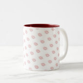Lippen Valentinstag Kaffee Tasse Cup (VorderseiteRechts)