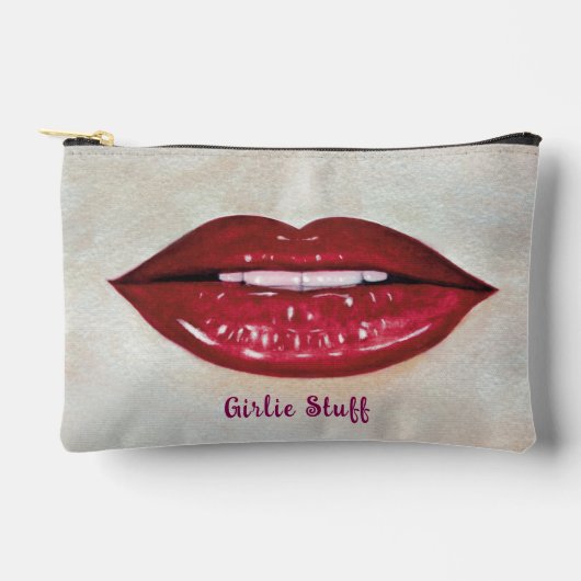 Lippen Zubehörtasche (Vorderseite)