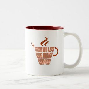 Lippen Zweifarbige Tasse