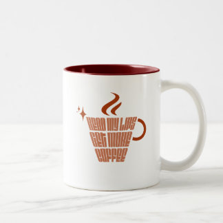 Lippen Zweifarbige Tasse