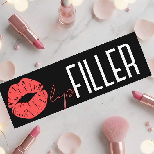 Lippenauffüllung, Visagist Mini Visitenkarte