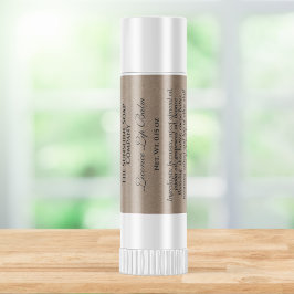 Lippenbalustafel für Kraft-Papier Quadratischer Aufkleber