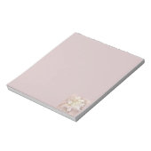 Lippenblüten Blush Notepad Notizblock (Rotiert)