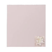 Lippenblüten Blush Notepad Notizblock (Vorderseite)