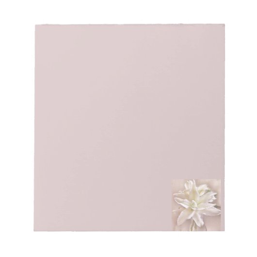 Lippenblüten Blush Notepad Notizblock (Vorderseite)