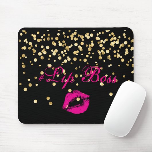 Lippenchef-Mausunterlage Mousepad (Mit Mouse)