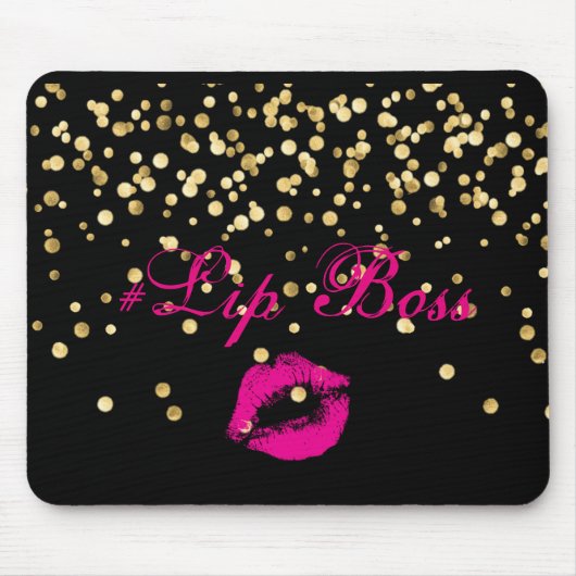 Lippenchef-Mausunterlage Mousepad (Vorne)