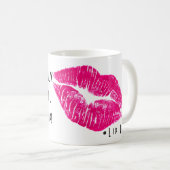# Lippenchef-Tasse Kaffeetasse (VorderseiteRechts)