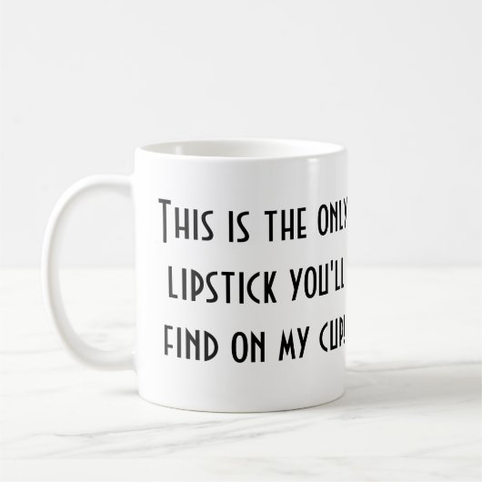 # Lippenchef-Tasse Kaffeetasse (Links)