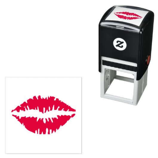 Lippendruck Permastempel (Beispiel)