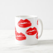 Lippendruck-Schale Kaffeetasse (VorderseiteRechts)