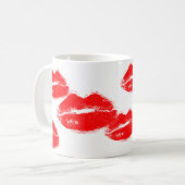 Lippendruck-Schale Kaffeetasse (Vorderseite Links)