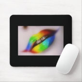 Lippenfarbe Mousepad (Mit Mouse)