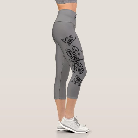 Lippenfliegenlegins capri Leggings (Rechts)