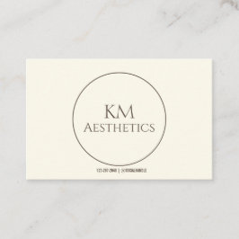 Lippenfüller Aftercare Instruction Business Card Visitenkarte