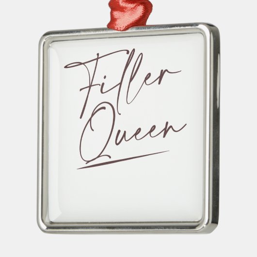 Lippenfüßler Queen Injectables Ästhetik N Ornament Aus Metall (Links)