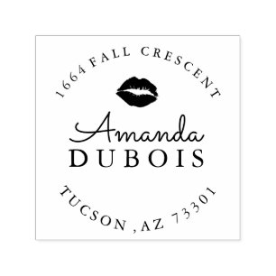 Lippengummiadressen-Briefmarke Permastempel