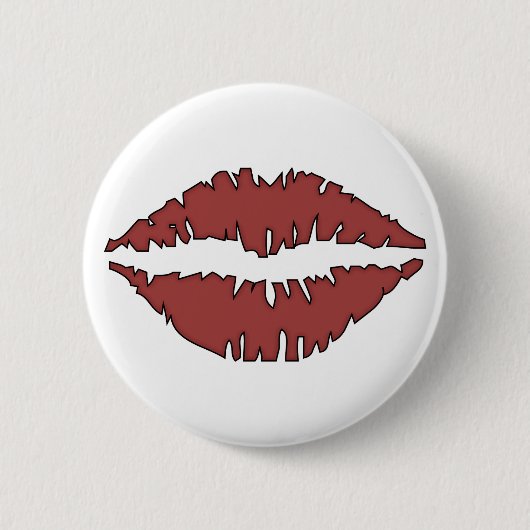 Lippenknopf Button (Vorderseite)