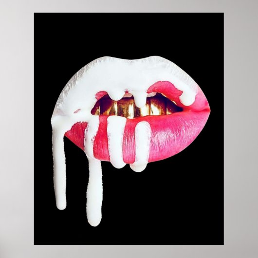 Lippenlogo Poster (Vorne)
