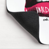 Lippenmousepad Mousepad (Ecke)