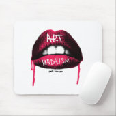 Lippenmousepad Mousepad (Mit Mouse)