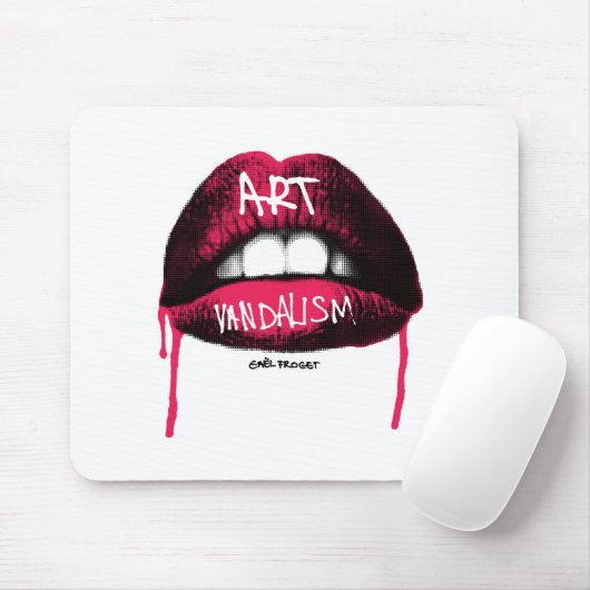 Lippenmousepad Mousepad (Mit Mouse)
