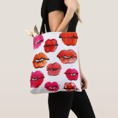 Lippenmuster Tasche (Von Nahem)