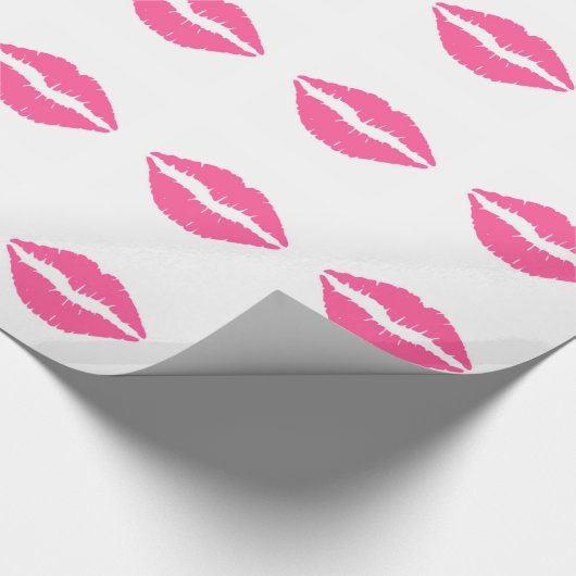 LippenPackpapier Geschenkpapier (Ecke)