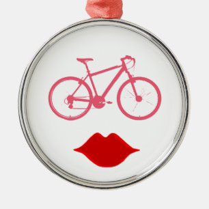 Lippenrad Ornament Aus Metall