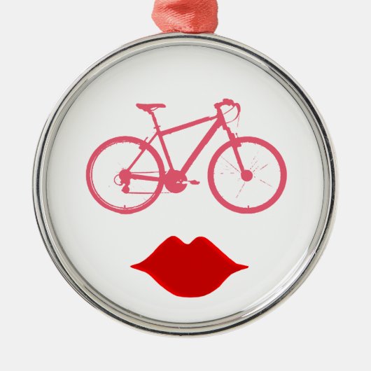 Lippenrad Ornament Aus Metall (Vorne)
