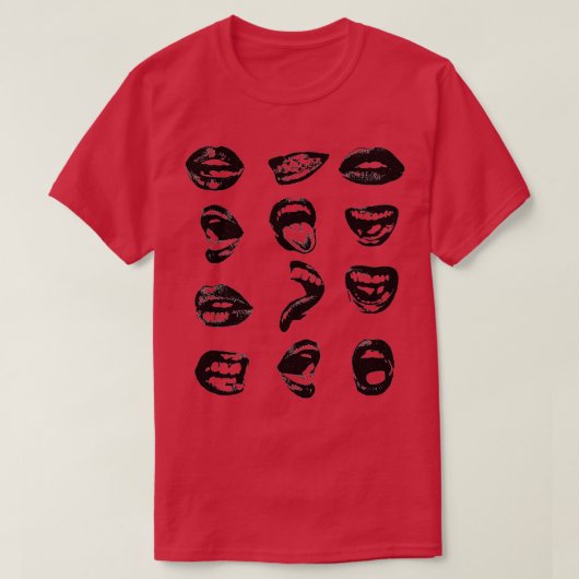 Lippenservice Art T-Shirt (Design vorne)