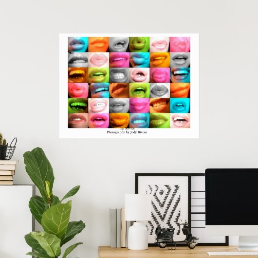 Lippenservice Poster (Heimbüro)