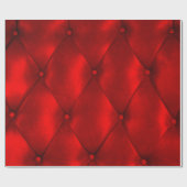 Lippenstift auf weißem Papier links. Kiss Geschenkpapier (Flach)