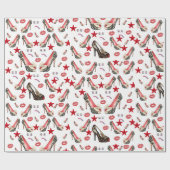 Lippenstift aus Geschenkpapier (Flach)