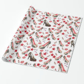 Lippenstift aus Geschenkpapier (Ungerollt)