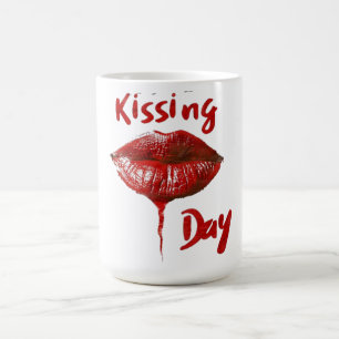 Lippenstift-Bekenntnis-Kunst Kaffeetasse