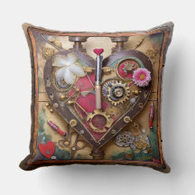 Lippenstift Blumen Herz Steampunk Serie