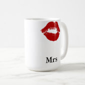 Lippenstift-Fleck-Frau Kaffeetasse (VorderseiteRechts)