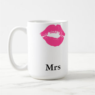 Lippenstift-Fleck-Frau Kaffeetasse
