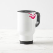 Lippenstift-Fleck Reisebecher (VorderseiteRechts)