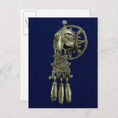 Lippenstift für Vogelgott Postkarte (Vorne/Hinten)