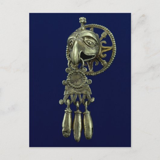 Lippenstift für Vogelgott Postkarte (Vorderseite)