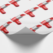 Lippenstift Geschenkpapier (Ecke)