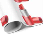 Lippenstift Geschenkpapier (Rolleneckpunkt)