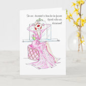 Lippenstift ist eingestellte Freundschaftskarte Karte (Gelbe Blume)