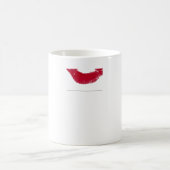 Lippenstift Kaffeetasse (Mittel)