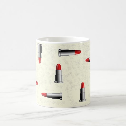 Lippenstift Kaffeetasse (Mittel)