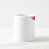 Lippenstift Kaffeetasse (Mittel)