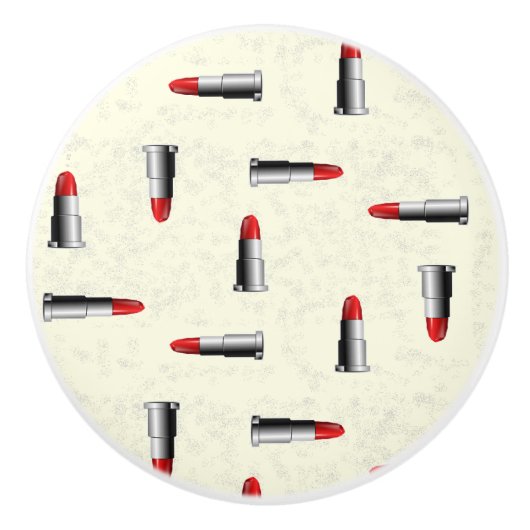 Lippenstift Keramikknauf (Vorderseite)