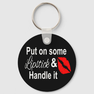 Lippenstift, Kosmetikerin Makeup-Artist, Schönheit Schlüsselanhänger